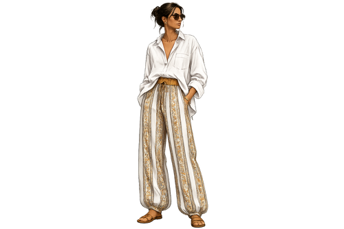 Bespoke Balloon Pants